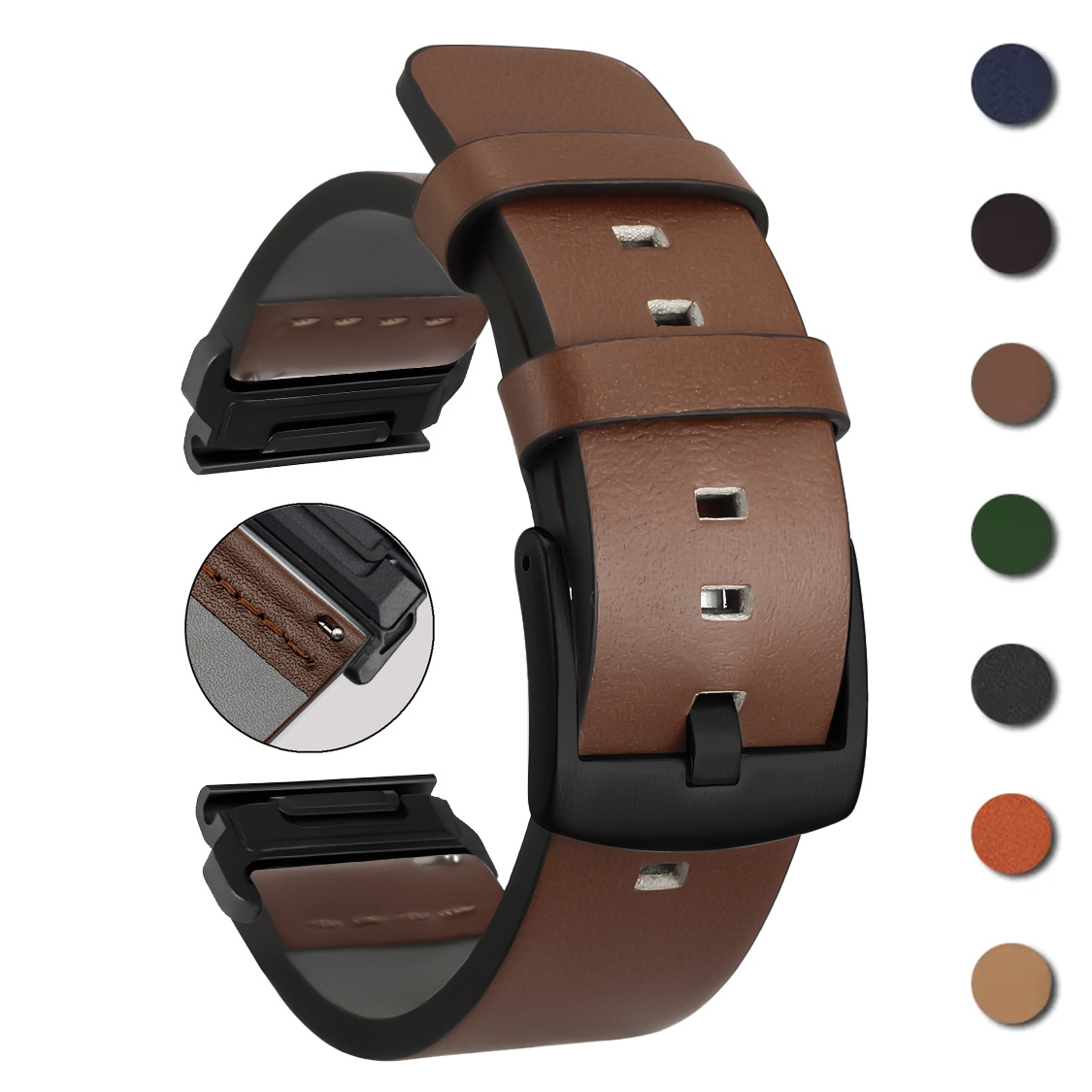 Silicone Watch Band 22Mm - Garmin Fenix ​​8 E 7 7X