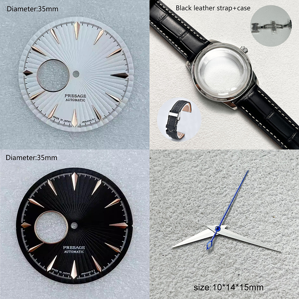 NH38 35mm S 로고 다이얼 프레세이지 S 다이얼 - Seiko Watch Presage 리뷰 및 가격