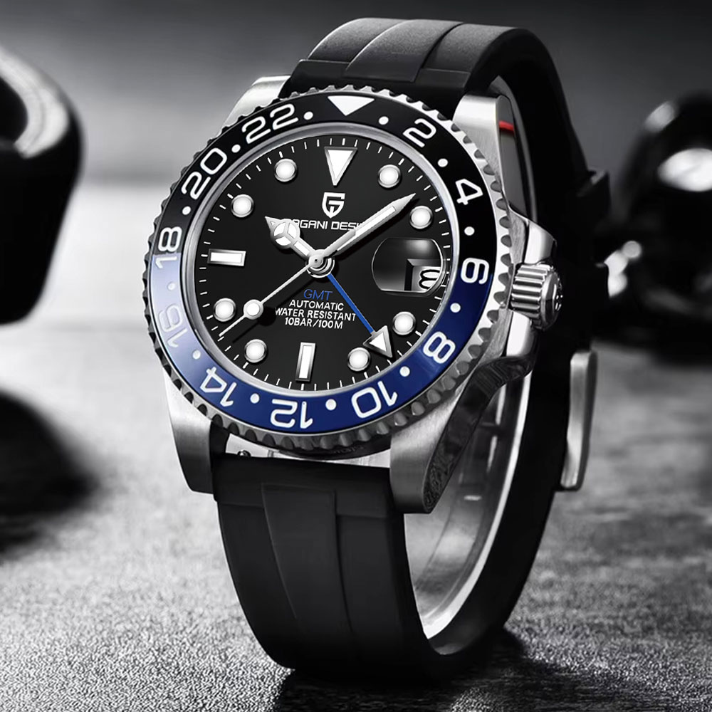 PAGANI DESIGN 40mm GMT 남성용 기계식 - Cartier Watch Tank 리뷰 및 가격