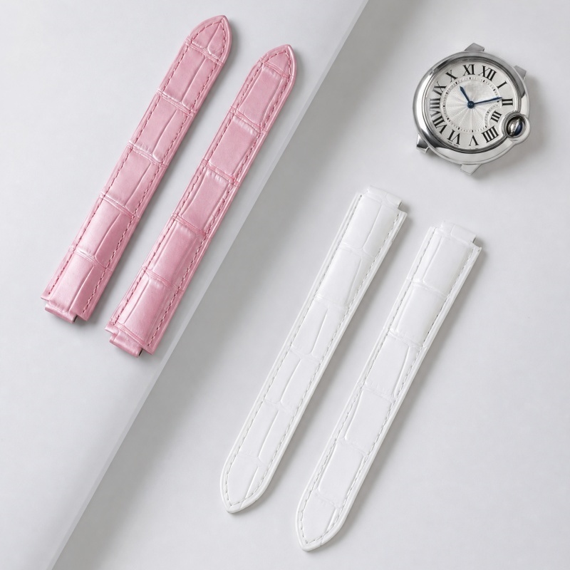 가죽 시계줄 더블 컨벡스 러그핏 까르띠에 발롱 블루 & - Cartier Watch Tank 리뷰 및 가격