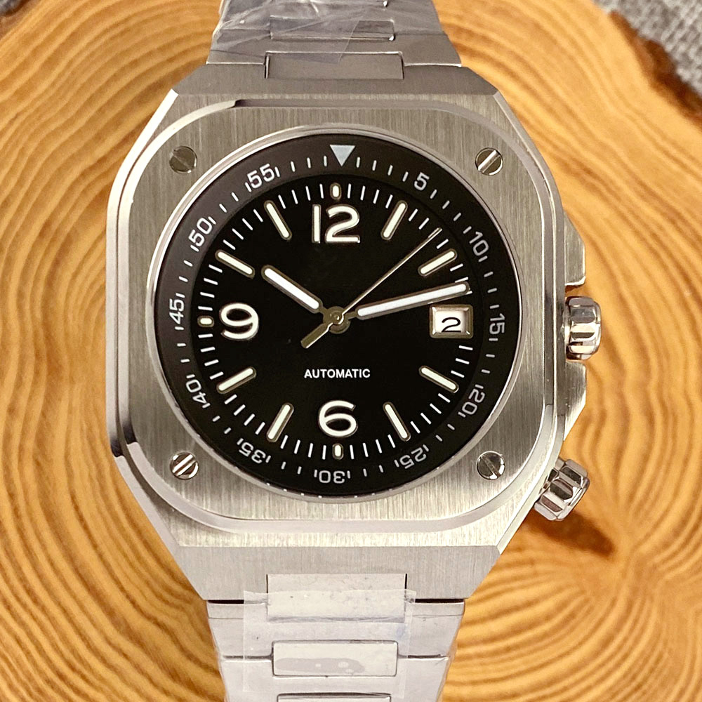 AR 사파이어 유리 42mm 스퀘어 스틸 기계식 남성용 - Rolex Watch Submariner 리뷰 및 가격