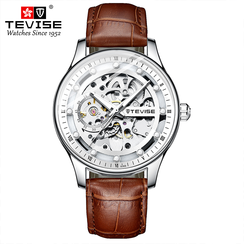 남자를위한 패션 기계식 시계 Tevise T836d 간 - Seiko Watch Presage 리뷰 및 가격