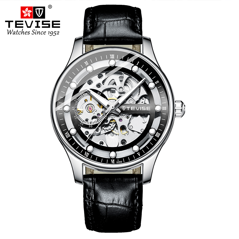 남자를위한 패션 기계식 시계 Tevise T836d 간 - Seiko Watch Presage 리뷰 및 가격