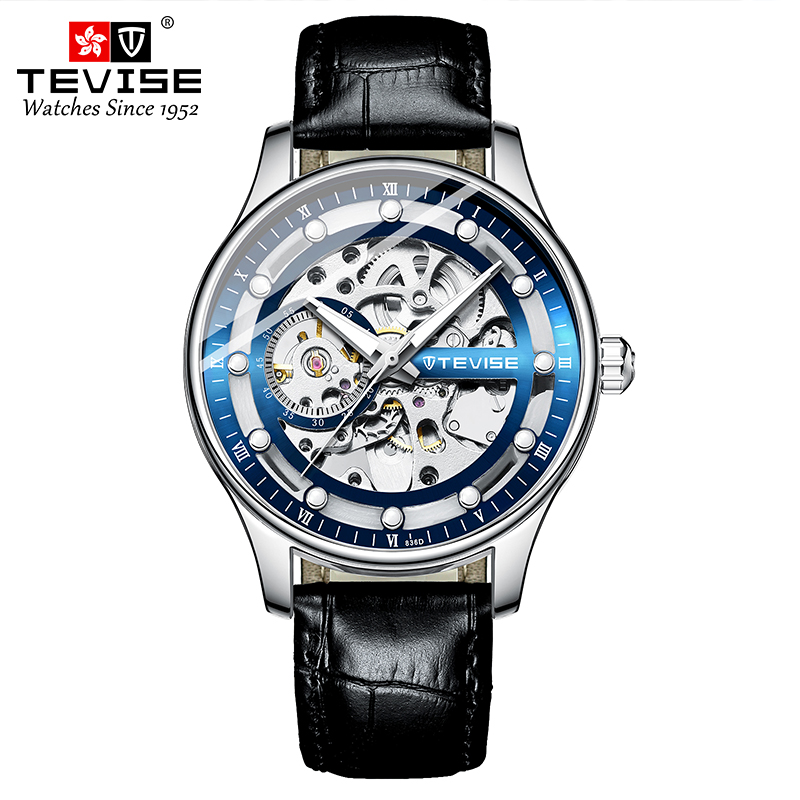 남자를위한 패션 기계식 시계 Tevise T836d 간 - Seiko Watch Presage 리뷰 및 가격